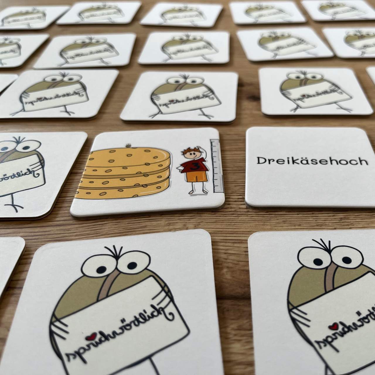 „und Und Und“ – Lustiges Memory-Spiel Mit Deutschen Redewendungen Für Erwachsene