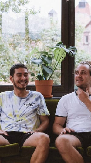 Das café cosmo in Landau