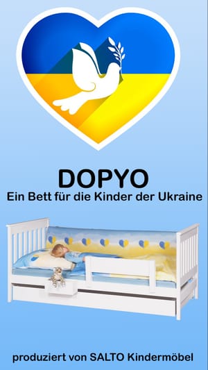 Dopyo - ein Bett für die Kinder der Ukraine