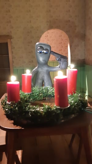 Stop-Motion Kurzfilm Crappy Christmas - Yuletide Suicide