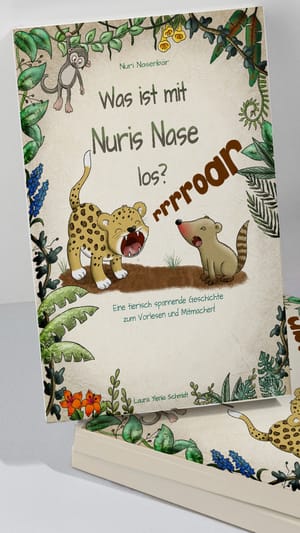 Nuri Nasenbär - Kinderbuch zum Vorlesen und Mitmachen!