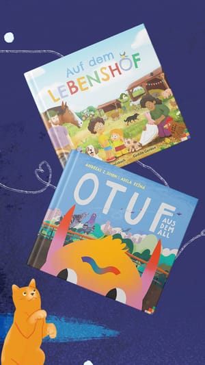 Zwei vegane Kinderbücher - für ein neues "Normal"