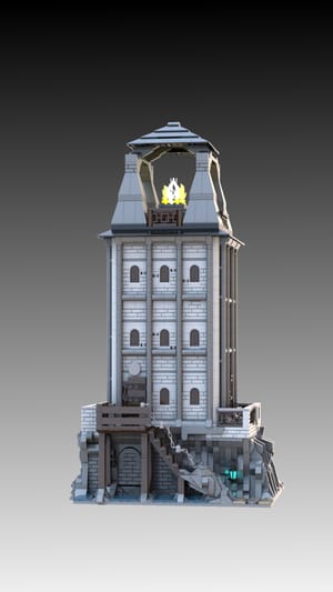 Der Reptim-Bricks Leuchtturm – Ein unglaubliches Bollwerk aus Klemmbausteinen