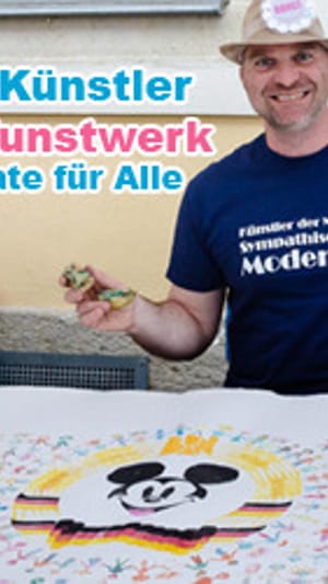 321 Künstler - ein Kunstwerk - Plakate für Alle