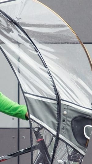 softtop bikeSHELL - Ein Regenschutz für Fahrräder und eBikes. 