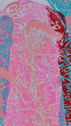 Atelier und Siebdruckwerkstatt von Kerstin Vornmoor