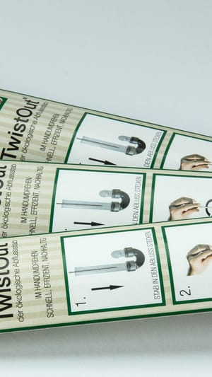 TwistOut, der ökologische Abflußstab