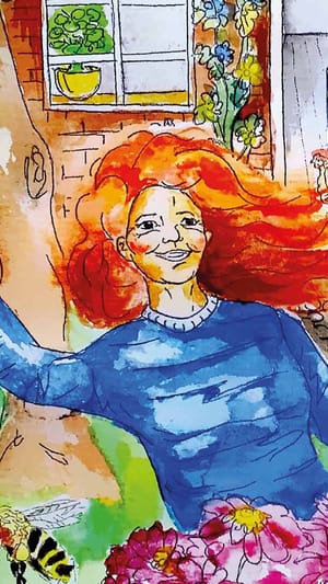 Liselotte Zottelwind bekommt Besuch aus Chile