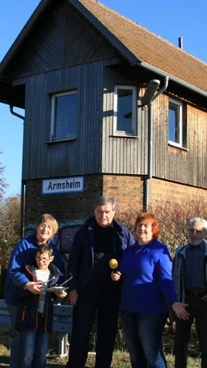 Neues Leben im Alten Stellwerk Armsheim