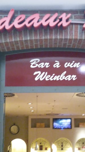 Bordeaux Rouge Weinbar Wolfsburg