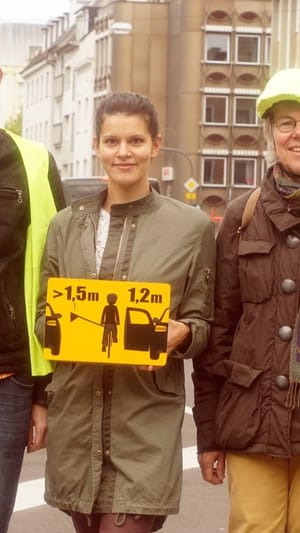 Abstandhalter für Fahrräder