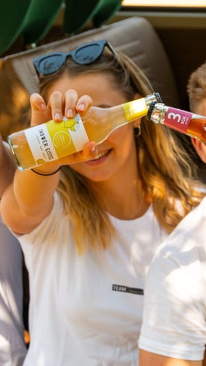 STEAVIA - zuckerfreier Bio-Eistee mit Süße