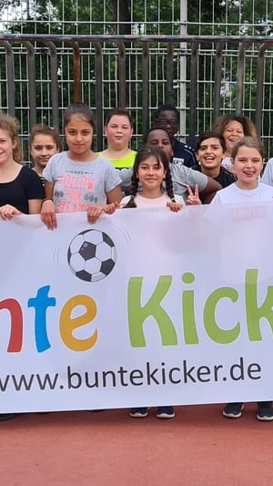 Bunte Kicker