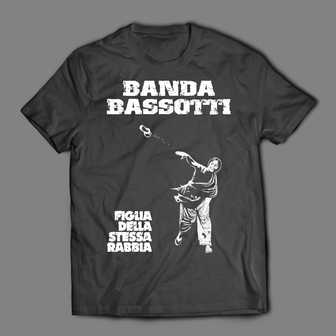 Banda Bassotti Figlia Della Stessa Rabbia T-Shirt - dna merch - made with  dignity, worn with attitude