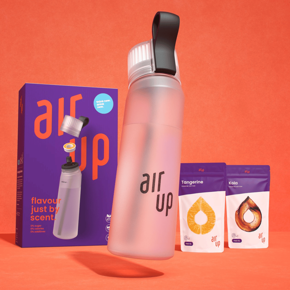 Early Bird air up® Starter-Set in weiß mit 2 Pods