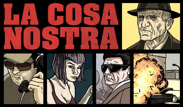 Hard Boiled Games Kennerspiel ab 16 Jahre La Cosa Nostra Kartenspiel