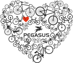 Logo zum Fahrrad-Festival &quot;Ich fahr mit Herz&quot;