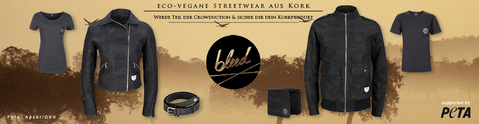 Montado Black Edition | eco vegane Streetwear aus Kork!