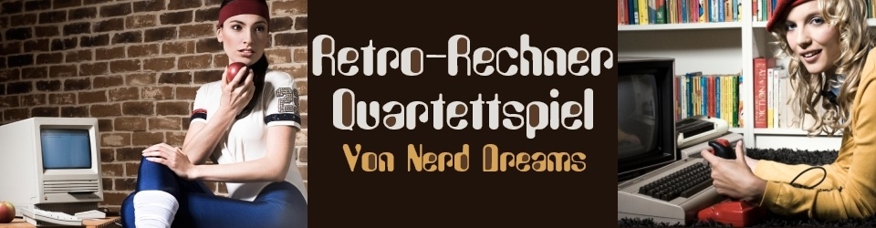 Retro-Rechner Quartett-Spiel von Nerd Dreams