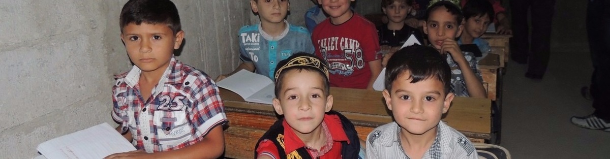 Schulbeginn im syrischen Erbin