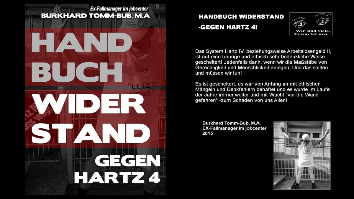 Hartz IV - Handbuch Widerstand - Verschenkaktion