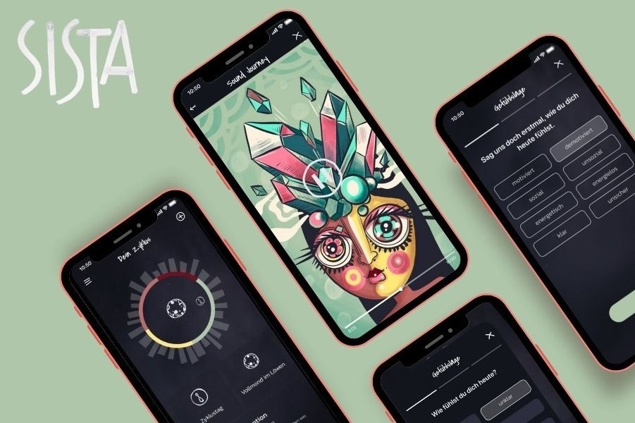 SISTA - Your compass in the world of cycles | The SISTA app connects you to  your menstrual and lunar cycles through sound journeys and biohacking.