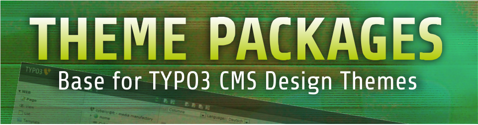 Theme Packages - Basis für TYPO3 CMS Design-Themes 