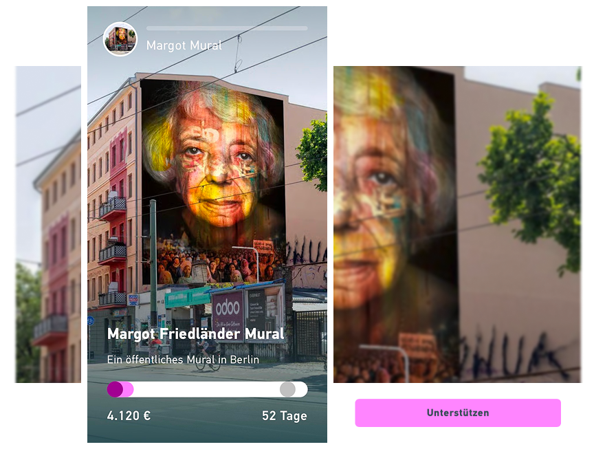 Margot Friedländer Mural